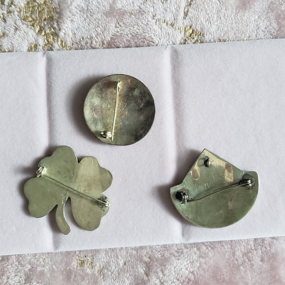 VNTG PINS | Bundle of 3x Mexico Alpaca Mother of Pearl Pins - Picture 3 of 15
